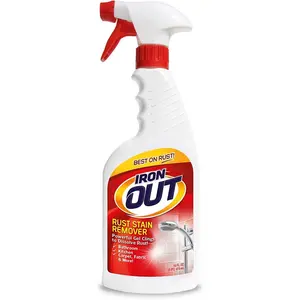 Iron Out Rust Stain Remover Automatic Toilet Bowl Cleaner Tablets and Powerful Gel Spray