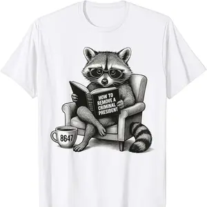 Subtle Anti-Trump 8647 Anti-Trump Democrat Gift T-Shirt (Menswear)