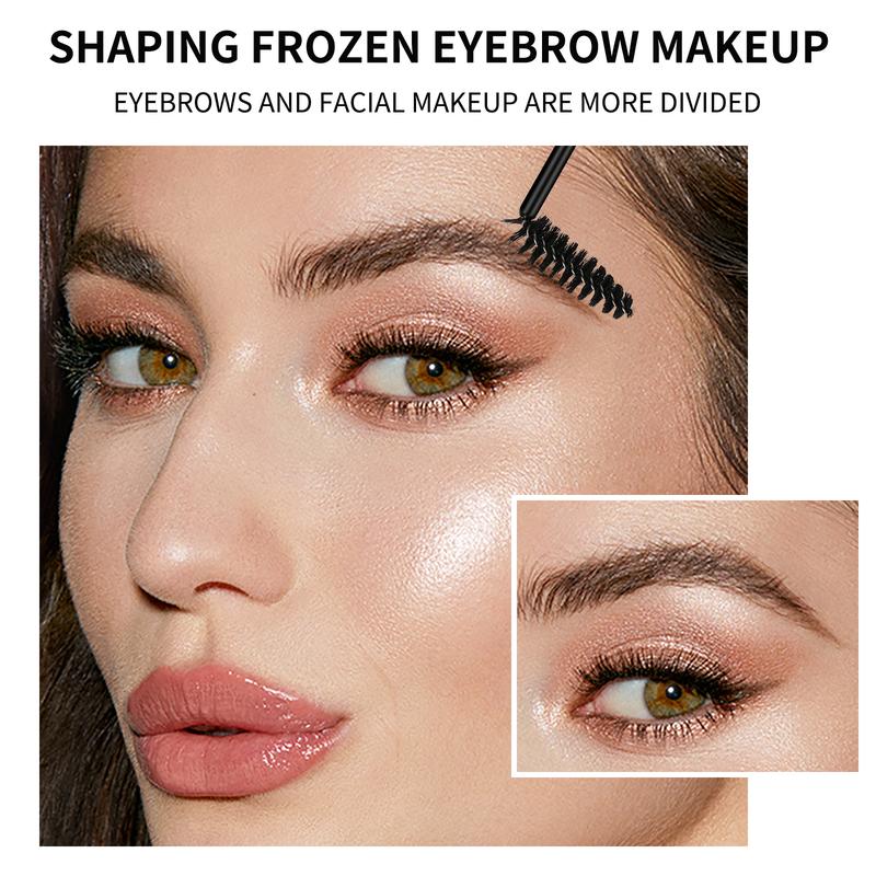 【Long-Lasting Waterproof Brow Gel】 for women Clear Transparent Gel, Brow Lift,  Clear Shaping Wax For Holding Brows In Place, Creates A Fluffy Feathered Look,Component safety Eyebrow Tattoo Christmas and New Year gifts pencil lipstick Set warm mascara