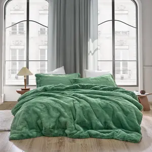 Chunky Bunny Bestie - Coma Inducer Oversized Comforter Set - Kashmir Green