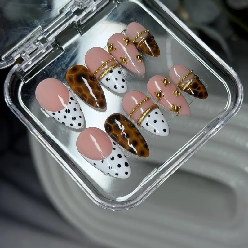 Reusable trendy 3D Press-On Nails