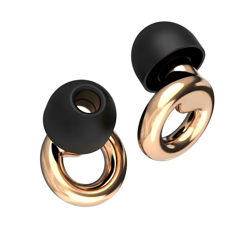 JUSTRVN Ear Plugs for Sleep, Concerts & Everyday Use, 2 Pairs Noise Reduction Earplugs, -25dB Sleep Earplugs & -20dB Music Earplugs, 8 Pairs Tips XS/S/M/L