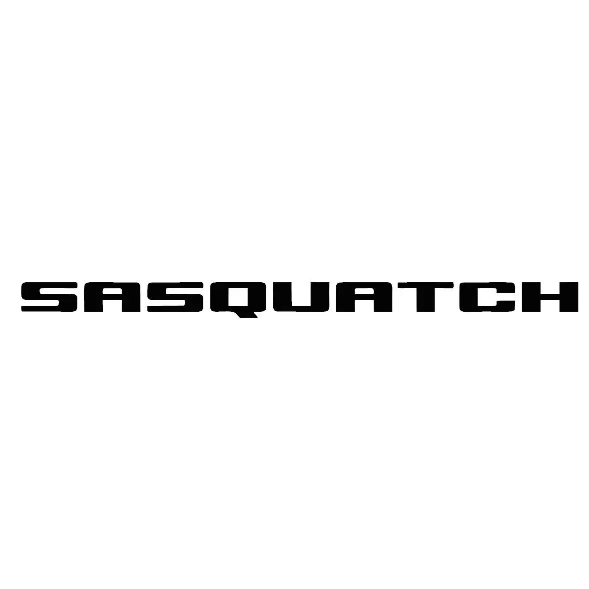 2021 2022 Ford Bronco Sport SUV Sasquatch Vinyl Decal / Sticker