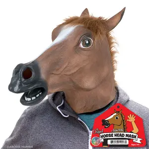 THE ORIGINAL HORSE MASK - Quality Latex Party Halloween Costume - Archie McPhee