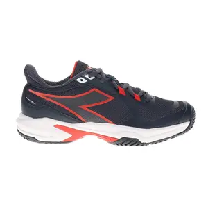 diadora Mens Trofeo 2 All Ground Pickleball Pickleball Sneakers Shoes - Blue, Red