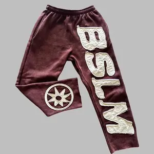 2025 Men's Autumn Winter New Sweatshirt Personality Street Style High Street Hip Hop Letter Embroidery Fashion Casual Pants Unisex Menswear Trouser Grey Sweatpant Activewear Athletic Sport Sportswear Summer