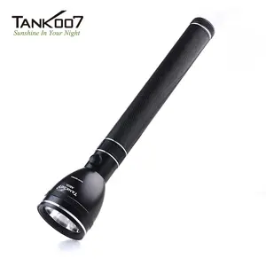 High Power Rechargeable LED Flashlight, 1 Count 500m Long Range Flashlight with 3 Light Modes, USB EDC Torchlight for Home Travel Camping