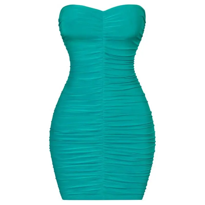 knee length dresses for ladies Armonia Mini Dress | Teal | Womens