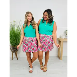 The Sun Kissed Skort In Naples Print
