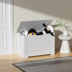 LEMY 30 Inch Multipurpose Wood Storage Bench with Lift Top – Stylish Toy Chest, Entryway Organizer, and Seating Ottoman for Bedroom and Living Room