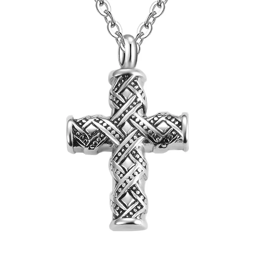 Stainless Steel Jesus Gon’ Wild Stash Necklace with Spoon for Ashes