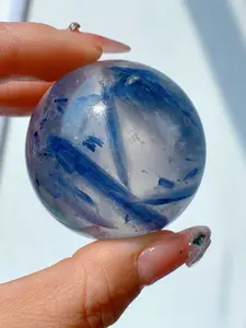 high quality Blue kyanite sphere high quality Blue kyanite sphere