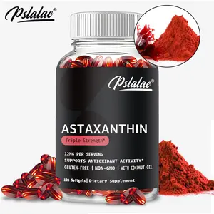 Premium Select Astaxanthin 12 mg per Serving with Coconut Oil