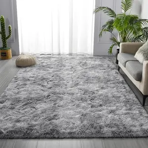 Large Shag Area Rugs , Living room carpet,Modern carpet， Ultra Soft Fluffy Furry Rug for Bedroom, Indoor Carpet Nursery Rugs for Kids Room Home Decor Non-slip Faux Fur Shag Rug，