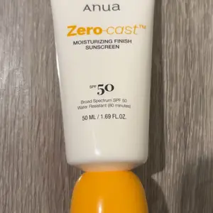 Product Review of [Anua Official Shop] Zero-cast Moisturizing Finish Sunscreen (50ml) ｜SPF 50, korean sunscreen, sun protection, waterproof, no white cast, lightweight, korean skincare, makeup longevity, KPop Demon Hunters Limited Edition Version from J**💙