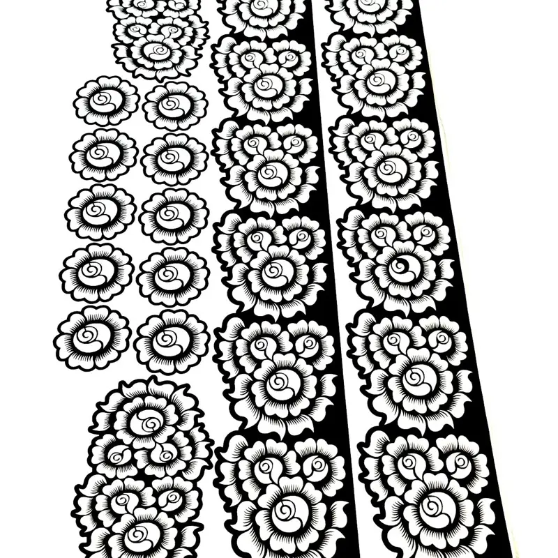 Henna Stencils Complete Set Palm Feet Fingers Design for Temporary Henna Tattoos Unique Patterns Suitable for Various Occasions and Events, Henna Art, Paper Sticker