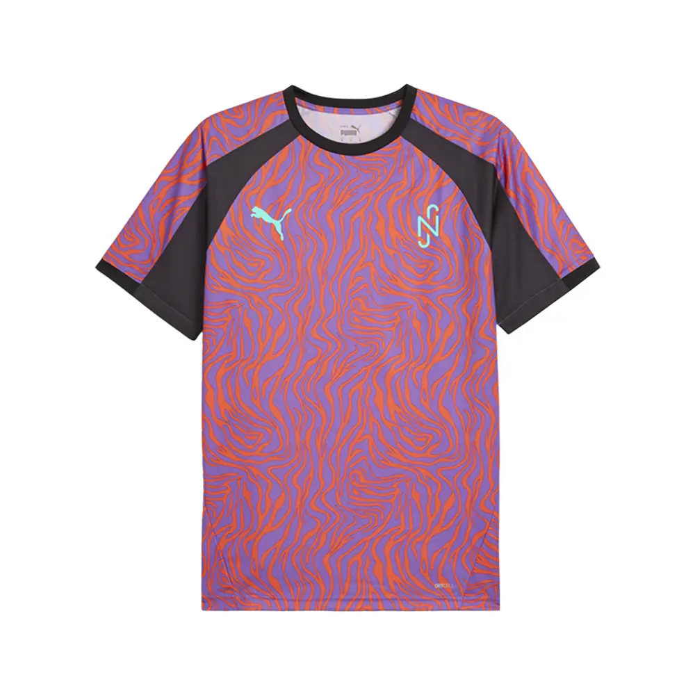 PUMA Mens X Neymar Junior Creativity Crew Neck Short Sleeve Jersey Casual - Purple