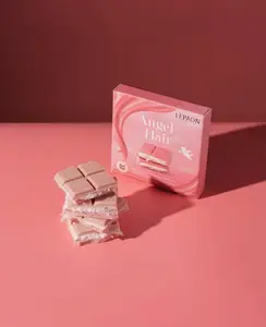 ANGEL HAIR PINK CHOCOLATE BAR