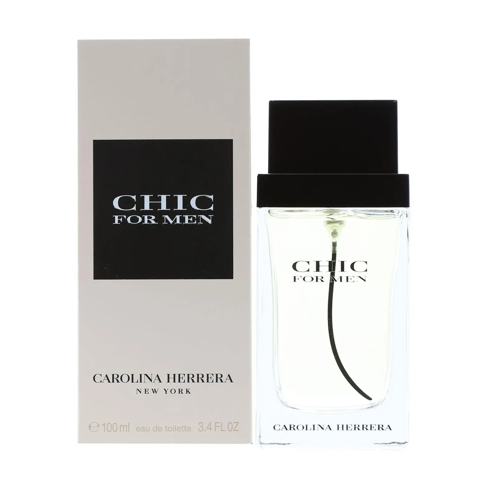 Carolina Herrera Chic For Men Eau De Toilette Sray 3.4 Oz