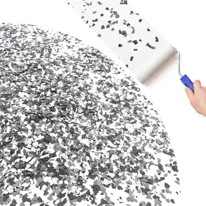 Epoxy Flakes,454g/ 1Lb Blend Decorative Color Chips Concrete Coatings  Flakes Garage Epoxy Kit for Garage, Wall Interior and Exterior House