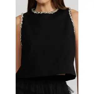 MEGHAN CRYSTAL TOP