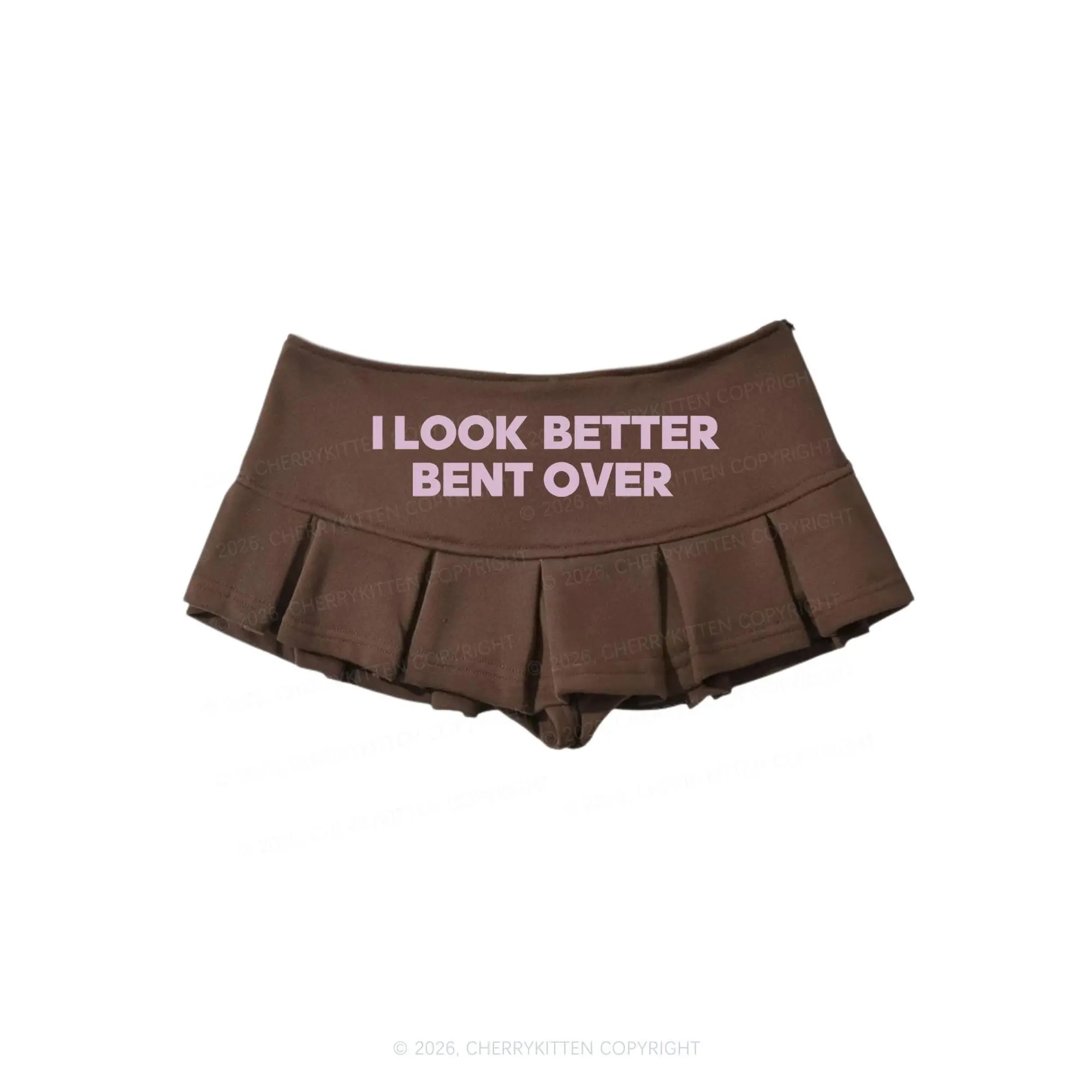 Look Better Bent Over Y2K Mini Pleated Skirts Cherrykitten