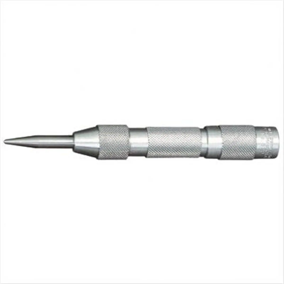 L.S. Starrett 818 Adjustable Automatic Center Punch, Aluminum-Steel Hand Tool with Ergonomic Handle for Hardware Applications