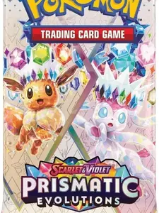 Pokemon Scarlet and Violet Prismatic Evolutions Booster Pack
