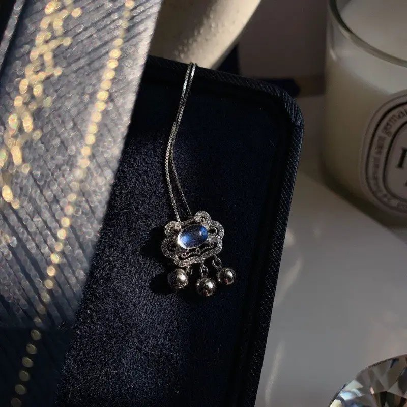 [Lifetime Lock Love Silver] Necklace # X