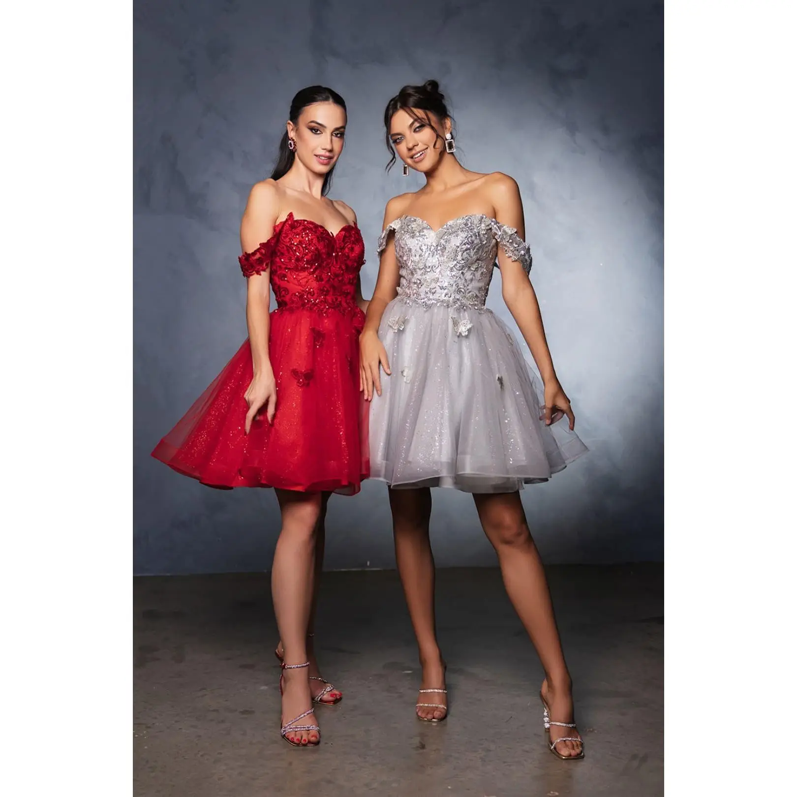 Semi Formal Sweetheart Neckline A-Line Dress | Homecoming Outfit By May Queen MQ2105