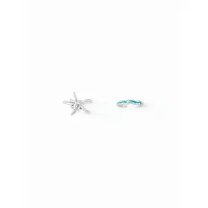 Cider 2 PCS STARFISH RING SET
