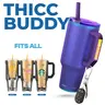 Thicc Buddy - Leak Proof - Double Wall Vacuum Sealed Tumbler - Handle Fits Lip Balm & Keys - Drinkware