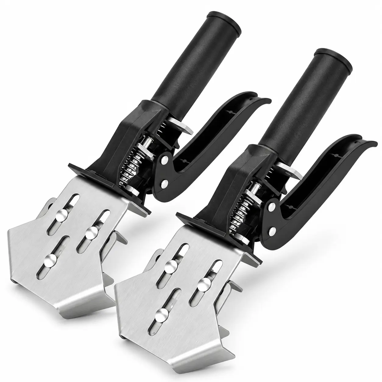 90 Degree Right Angle Clamp Corner Clamp for Woodworking Rustproof Press Type Handle Multipurpose Stainless Steel Adjustable