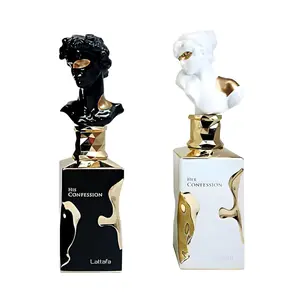 Lattafa Her Confession and His Confession Eau de Parfum Bundle Pack – Perfect His and Hers Fragrances