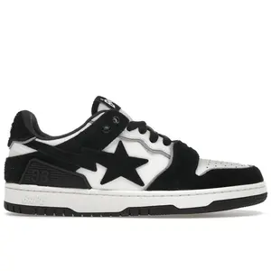 BAPE Men's A Bathing Ape Bape SK8 Sta Black Suede Skateboarding Shoes, from StockX