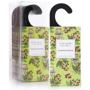 Large 12 Packs Fresh Linen Hanging Closet Deodorizer Air Freshener Long Lasting Scented Sachets Smell Goods for House