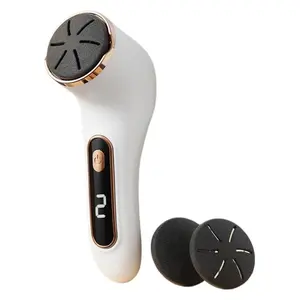 Rechargeable portable electric foot grinder, foot file - professional electronic pedicure tool, suitable for dead skin, hard skin, chapped skin of hands and feet, small and portable for travel, ideal foot care gift, for toenails and foot cleaning, USB cha