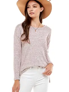 Womens Casual Knit Pullover Long Sleeve sweaters Tunics and Crewneck Sweaters for Women Winter Womenswear Knitwear Comfy essential hoodies comforthoodie comfort hoodies crewneck sweatshirt popular hoodies Soft  Gorgeous Tops Oversized