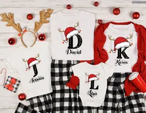 Custom Name Family Christmas T-Shirt, Personalized Holiday Shirt, Group Crew Noel Name 2025 Shirts, Xmas Tees , Global Trending Outfits
