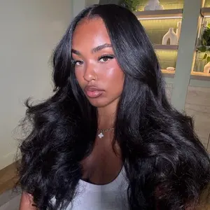 [Summervibes] AliPearl Wigs Glueless Body Wave 5x7 Lace Closure Wig Pre Cut Pre Plucked Bleached Knots Ready Go Gluleless Wig 250%Density Human Hair For Women