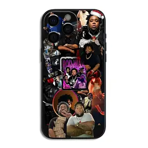 Rapper R-Rod Wave Phone Case For iPhone 17 16 15 14 13 12 11 Pro Max Plus Soft Black Cover