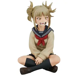 MHA Hero Academia toga himiko Figurine Collection anime Doll Toys Toga Himiko Sitting Action Figure Model Boy Girl gift 10cm No Box