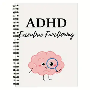 ADHD Planner: Boost Executive Function And Mental Health, Includes Practical Exercises To Strengthen Organization Skills, Take Charge Of Your Well-Being And Tackle Daily Challenges With Confidence. A5