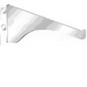 Knape & Vogt 180BR10 10 in. Brass Look Regular Duty Bracket Pack of 10