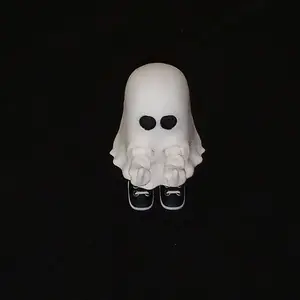 3D Printed Dummy Ghost Middle Finger Accessories Halloween festive home Decoration Ornaments