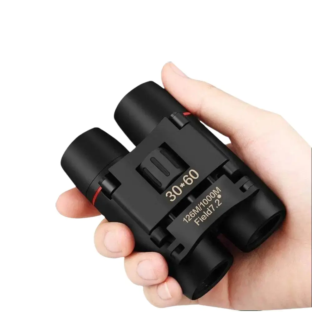 Binoculars 30x60 Zoom Outdoor Travel Compact Folding Telescope Hunting Day/Night