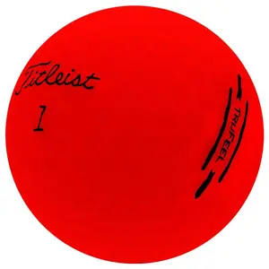Titleist TruFeel Matte Red - Pristine Golf Balls
