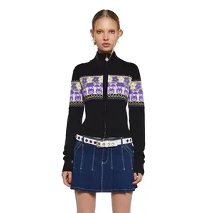 Ultimate Throwback Zip-Up Sweater - Fairisle