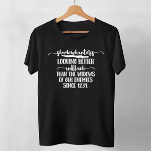 Shadowhunters The Mortal instruments 15 Tee Shirts Mens Graphic Tee Shirts For Women Casual Best Trending T Shirts Trending Graphic Tee Cool Summer Tee For Men Funny Gifts Shirt Women's Clothing