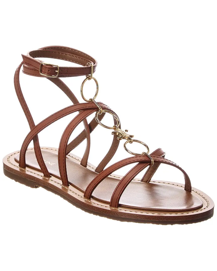 CELINE Strappy Jewel Lea Sandal